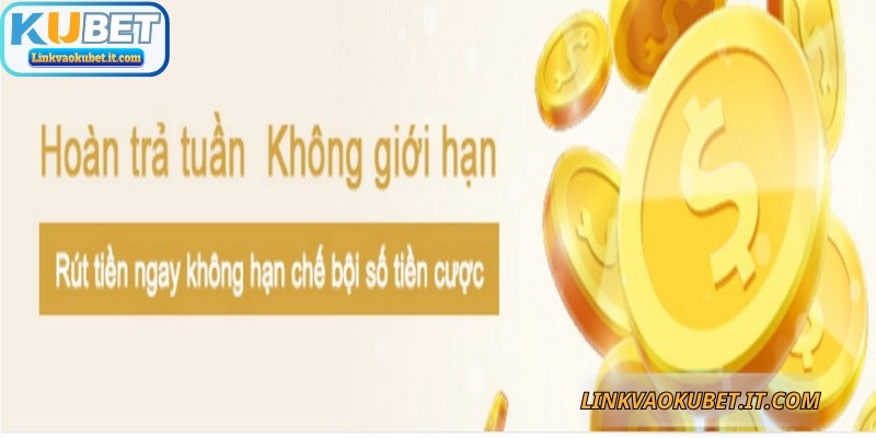 Khuyến Mãi KUBET – Tổng Hợp Ưu Đãi Mới Nhất Cho Hội Viên 3 Ưu đãi hoàn trả là một trong những chương trình được hội viên chờ đón