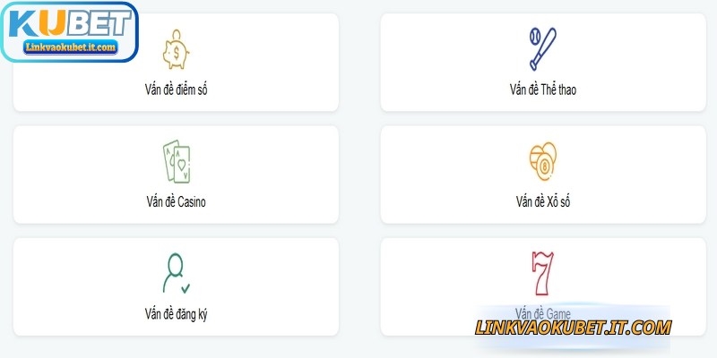Kết nối với chuyên viên của KUBET trong trường hợp cần được hỗ trợ