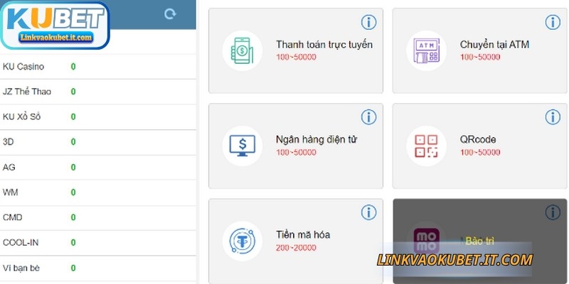 Giải đáp những câu hỏi thường gặp khi nạp tiền KUBET