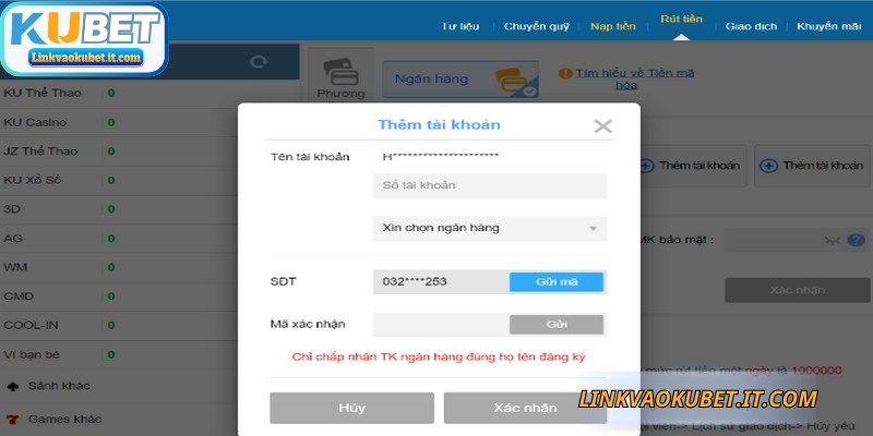Không rút được tiền khi vẫn còn số dư là thắc mắc của nhiều anh em