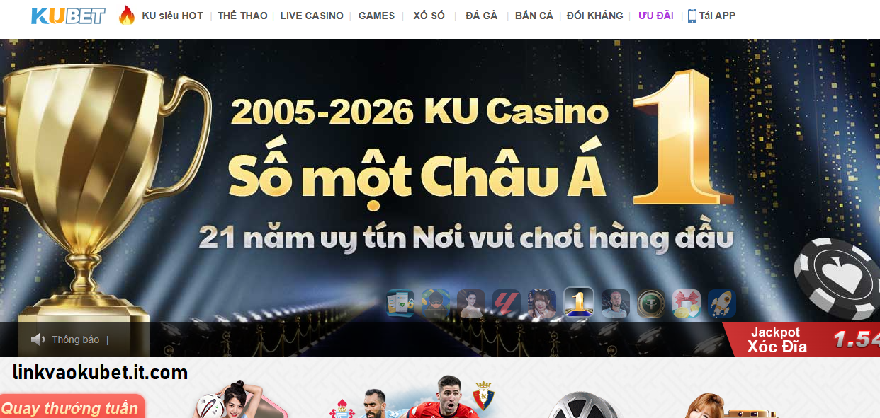 Sân chơi số 1 KUBET Châu Á